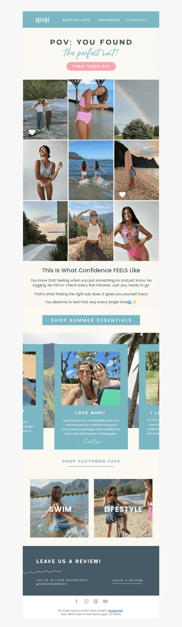 Nani Swimwear email from Tue, Jun 23, 2026