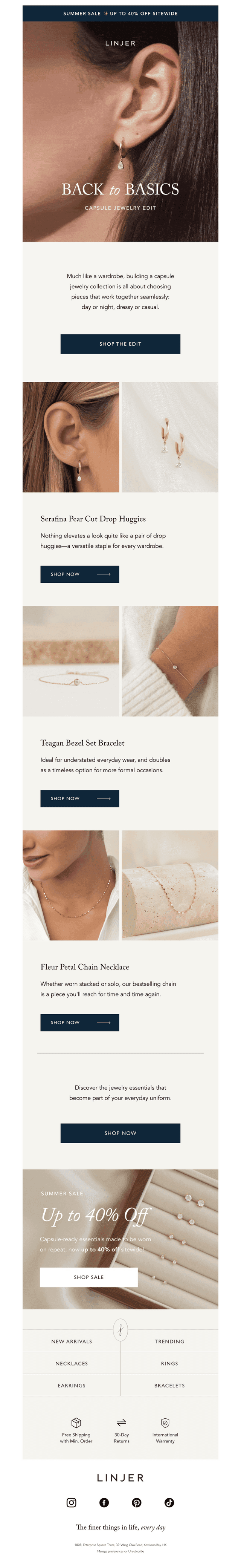 Jewelry 101: Capsule Edition ✍🏻