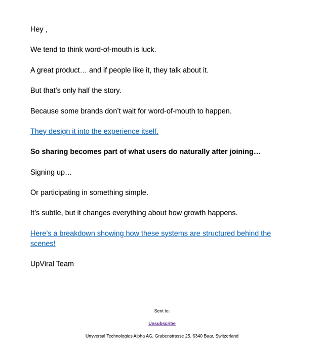 Upviral email from Tue, Jun 23, 2026