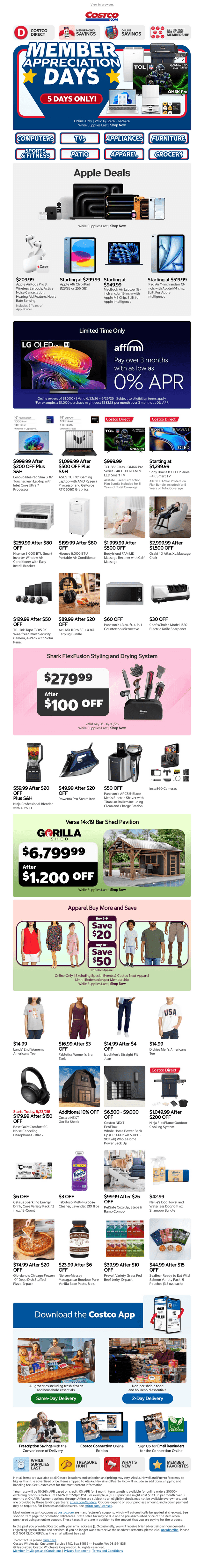 COS email from Tue, Jun 23, 2026