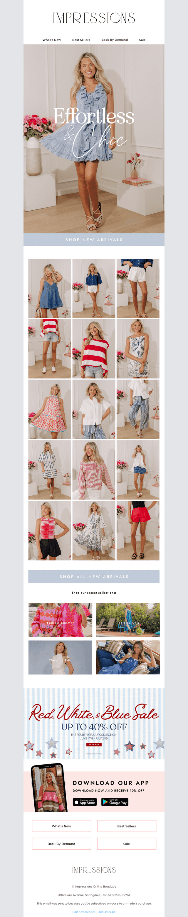 OPEN FOR: Effortlessly Chic Arrivals ✨