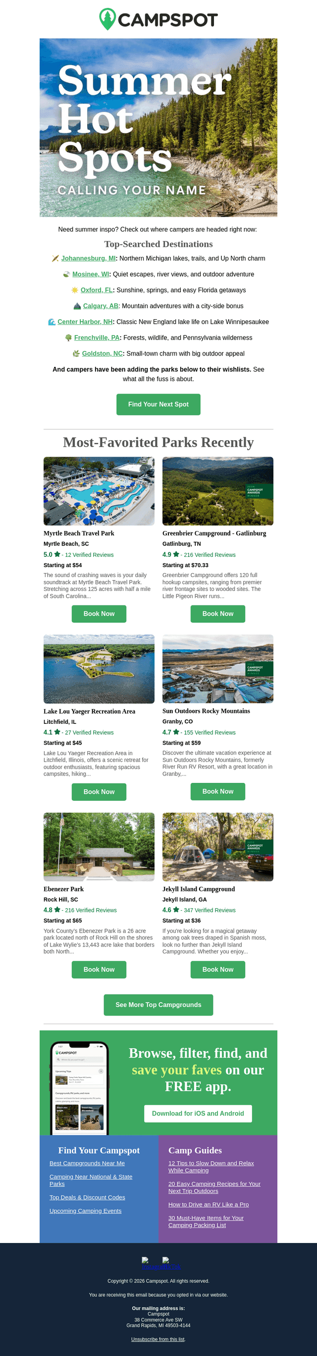 Everyone’s looking at these campgrounds 👀