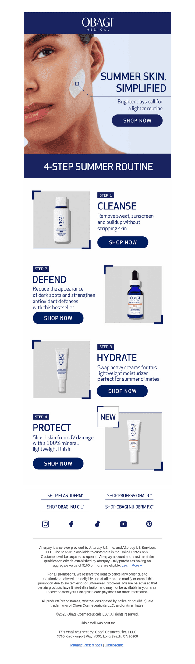 Your Summer Skin Routine Starts Here