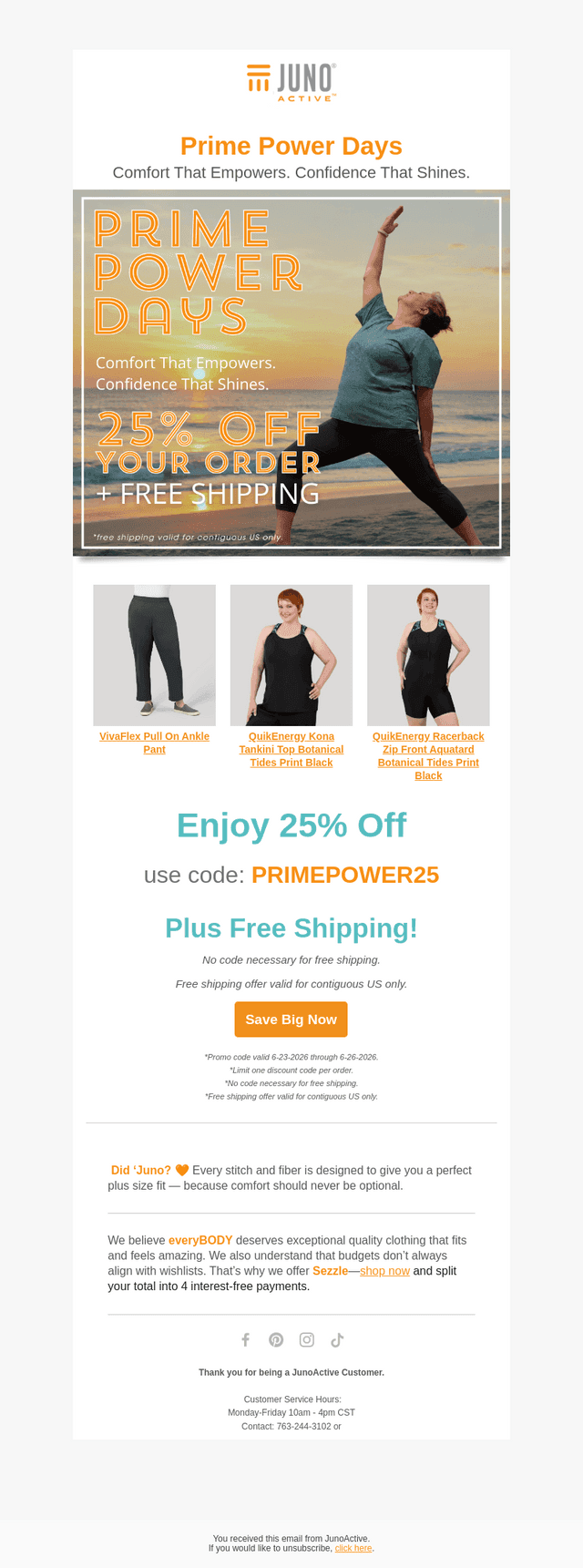 Power Up Your Confidence with Sitewide Savings💪
