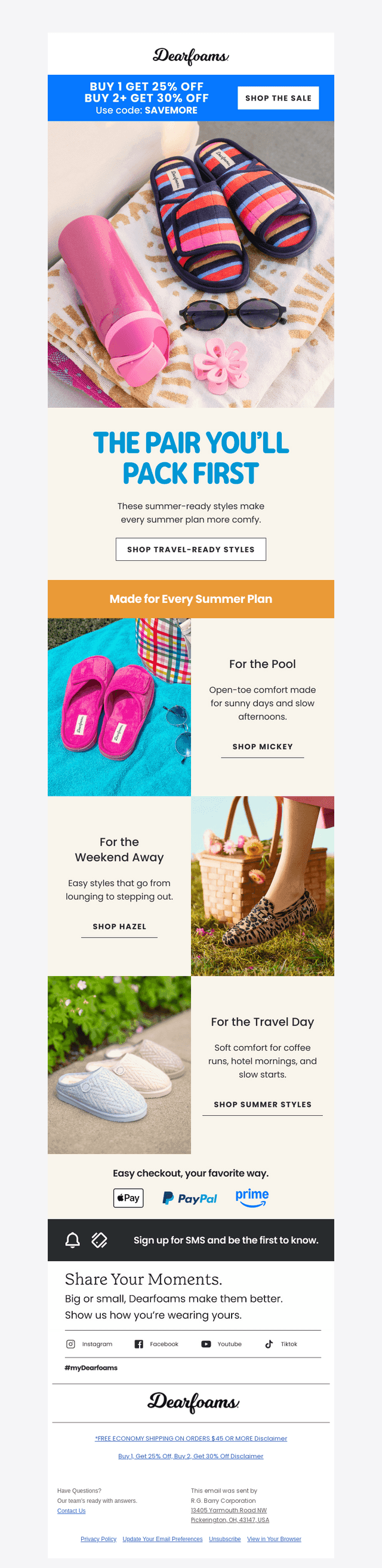 Packing for summer? Start here.