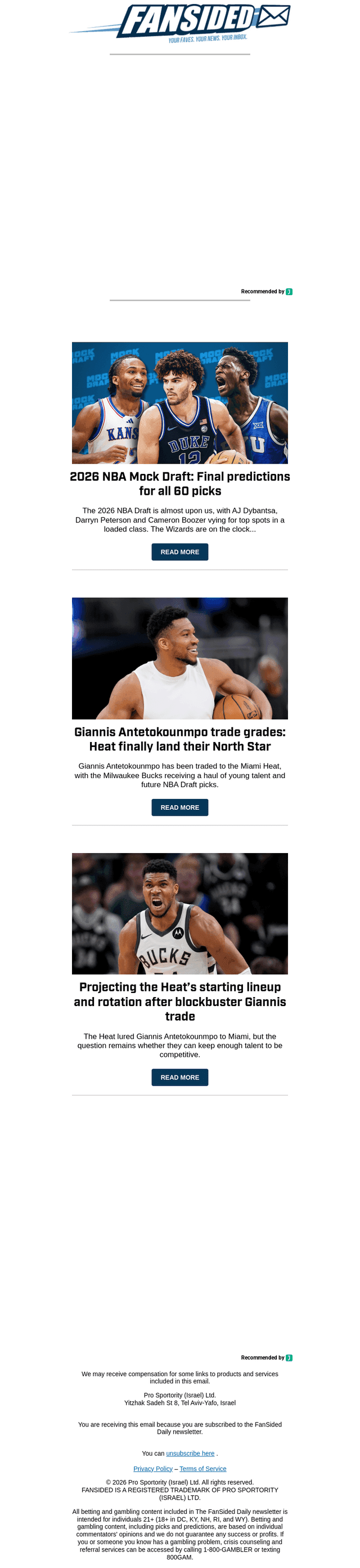 2026 NBA Mock Draft: Final predictions for all 60 picks
