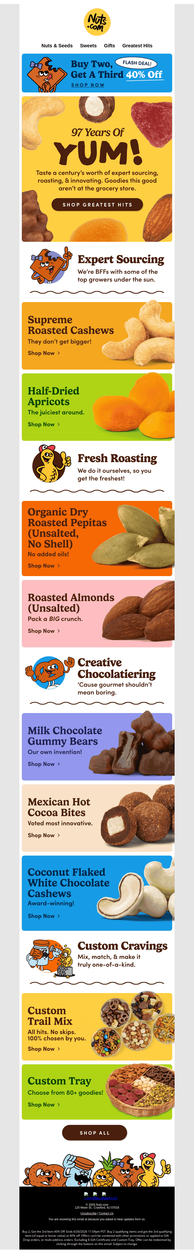 Find your new #1 snack. For 40% off.