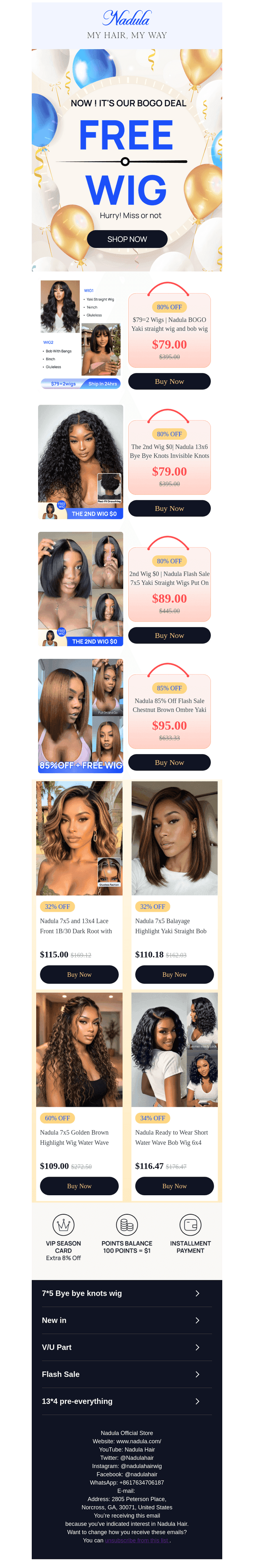 Your 2 wigs order is ready to ship