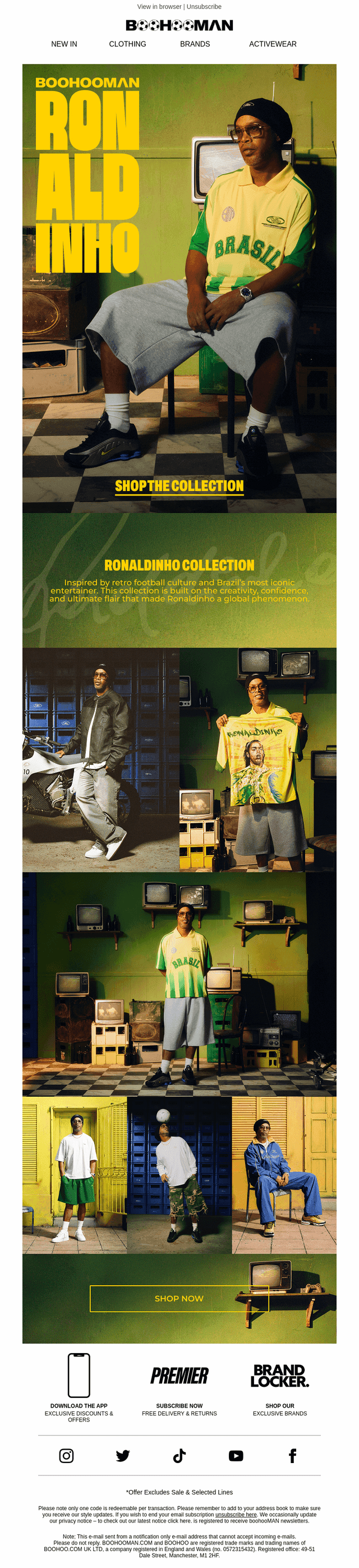 LIVE: BOOHOOMAN | RONALDINHO