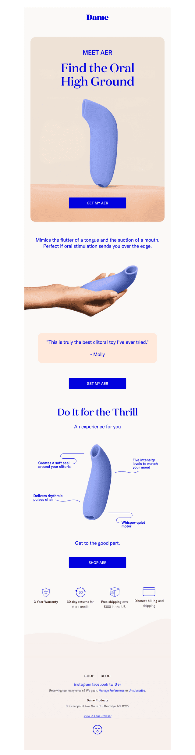 Ever tried a suction vibe?