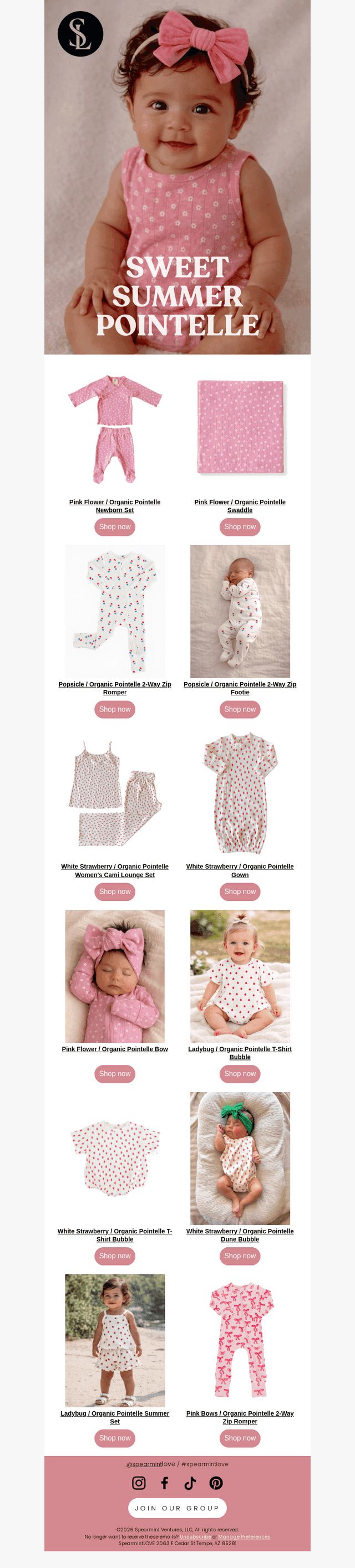 Sweet Summer Pointelle 🌸