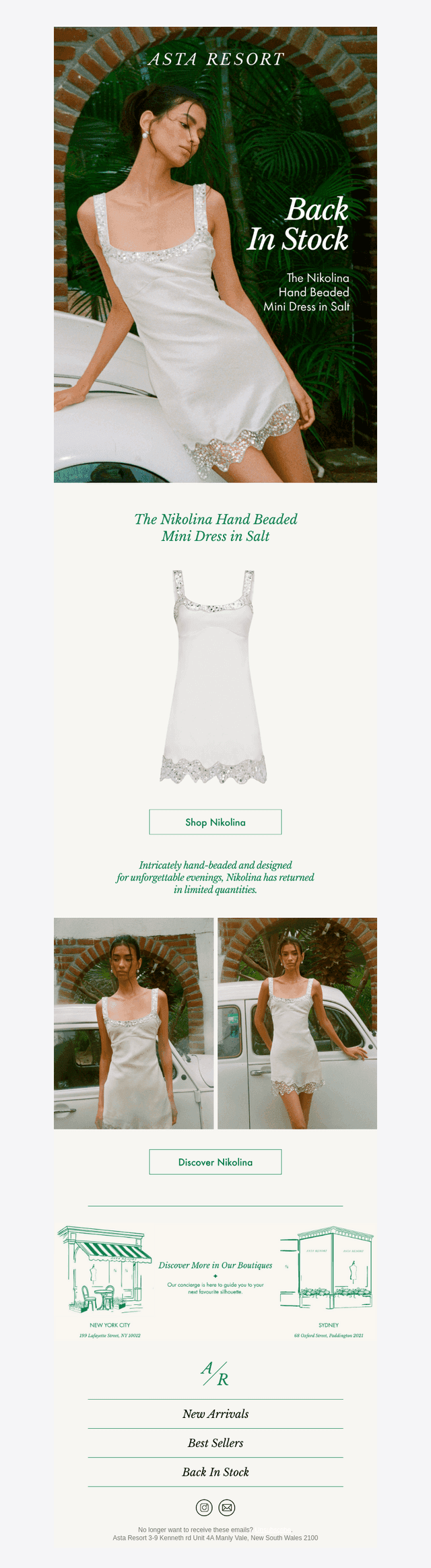 ASTA RESORT email from Thu, Jun 25, 2026