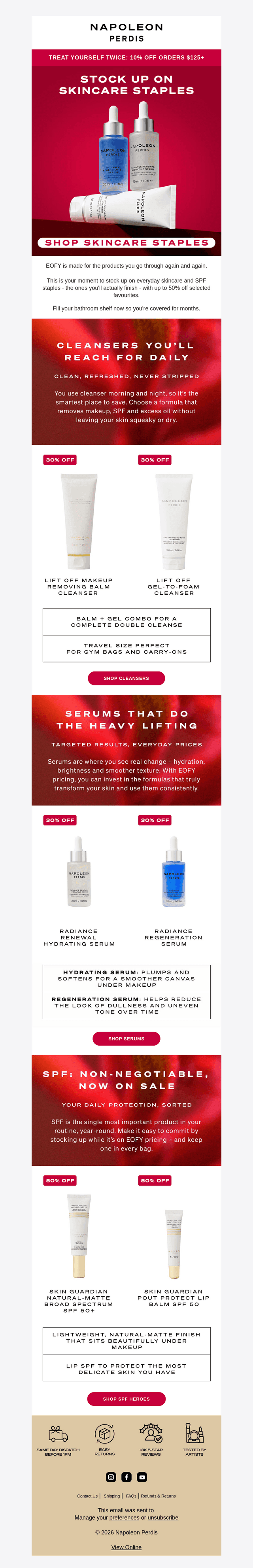 Skincare worth adding to cart this EOFY