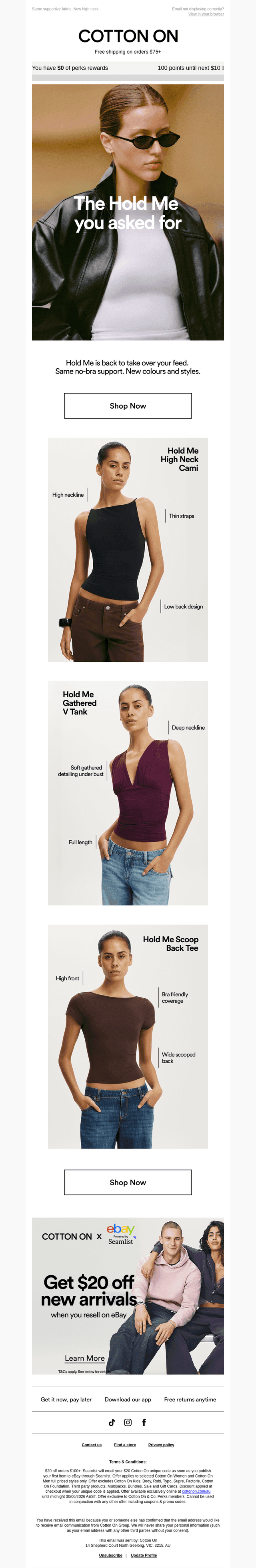 The $24.99 viral cami is back