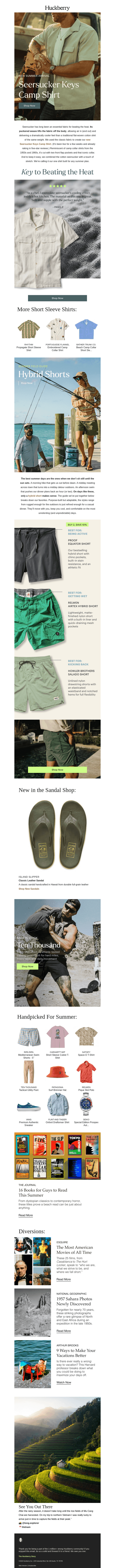 Huckberry email from Thu, Jun 25, 2026