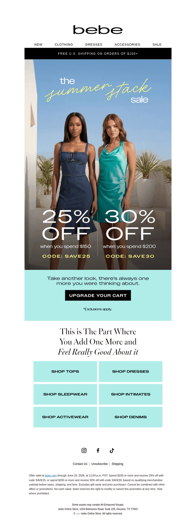 25% Off Feels Good. 30% Feels Better