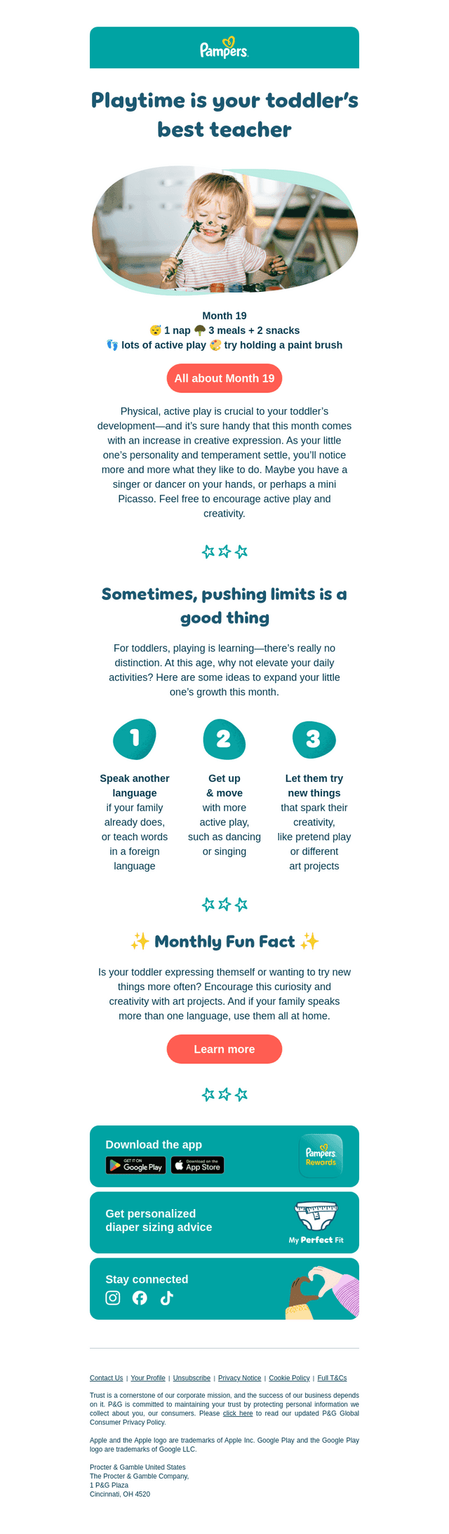 👶 Baby’s Milestones: Month 19