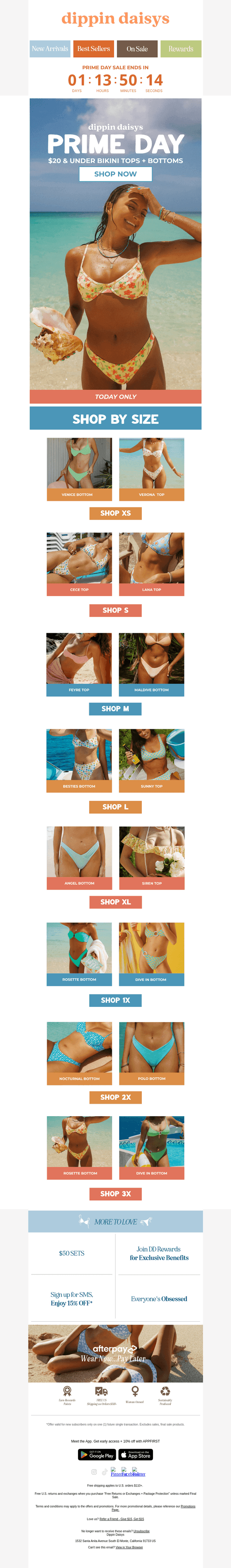 SHOP DIPPIN PRIME DAY!!!