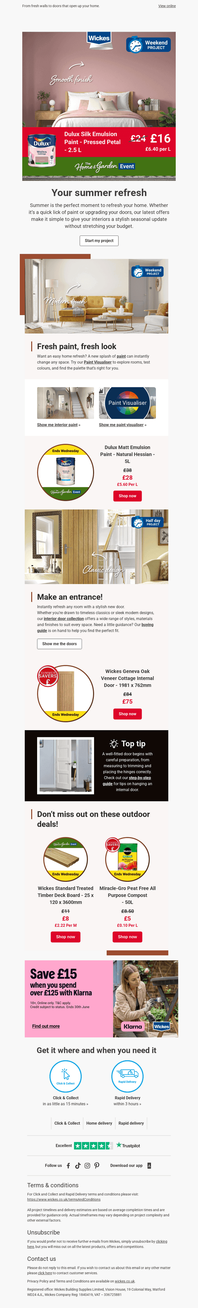 Create a cooler, calmer space this heatwave