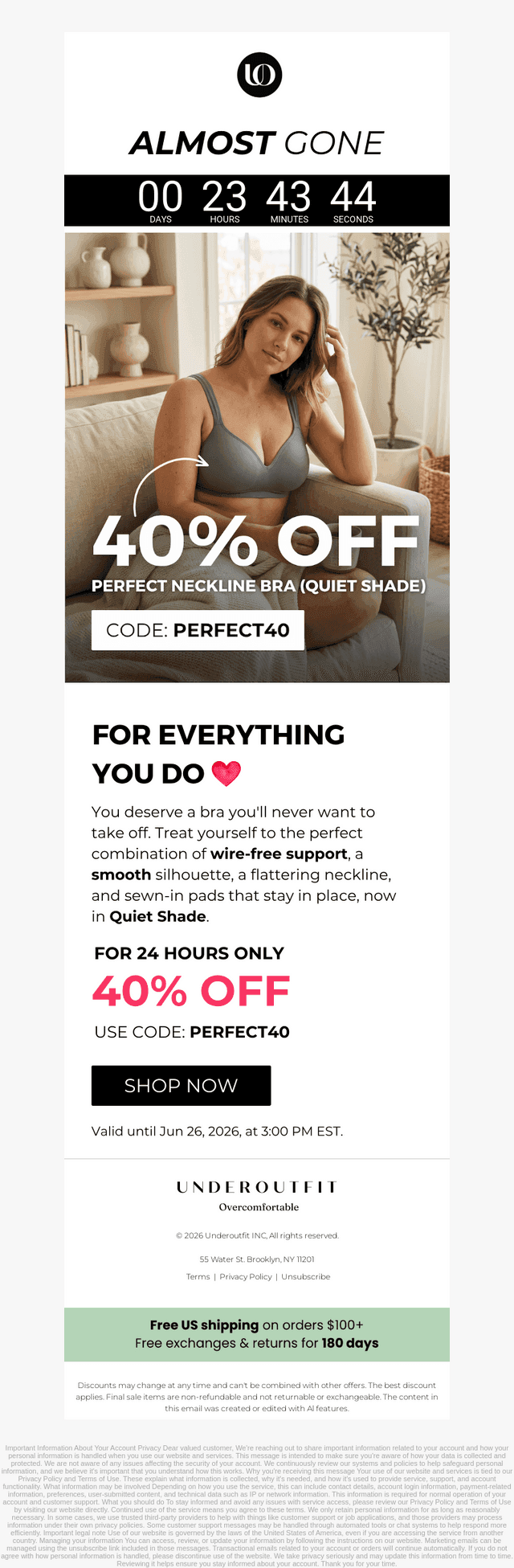 Your 40% OFF Surprise Awaits!
