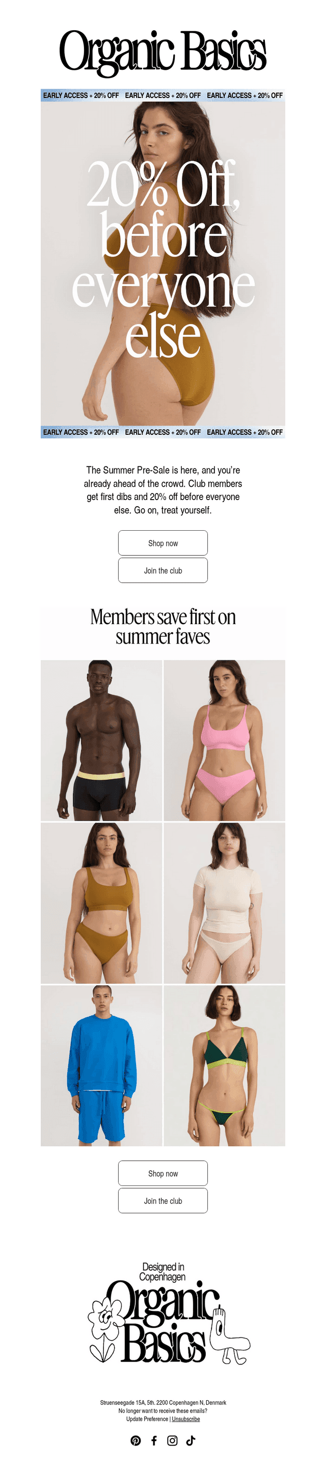 Your exclusive 20% OFF is waiting