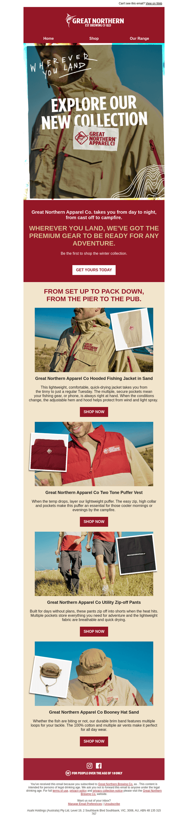 Great Northern   Brewing Co. email from Fri, Jun 26, 2026