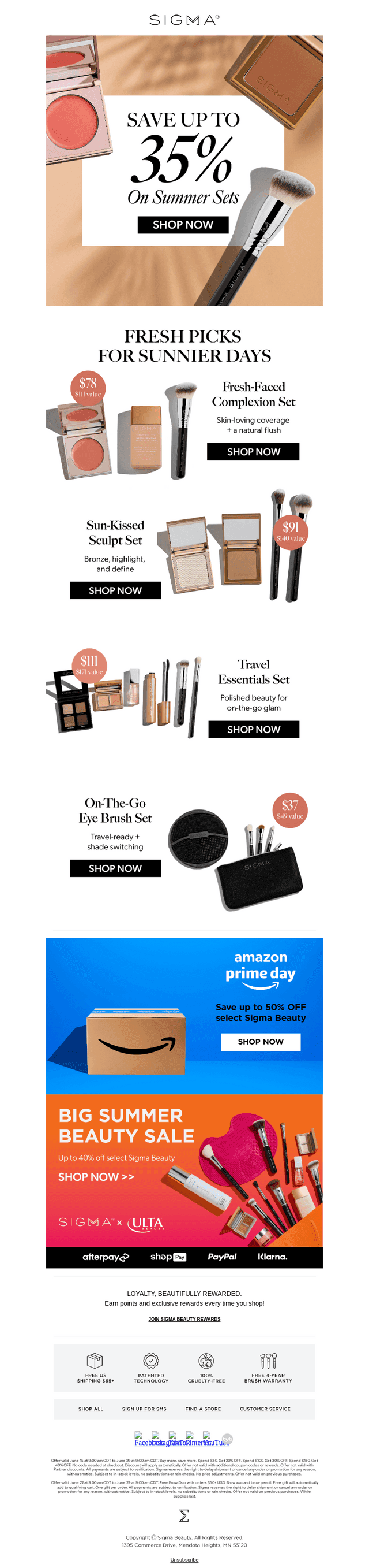 Save Up to 35% on Summer Sets ☀️