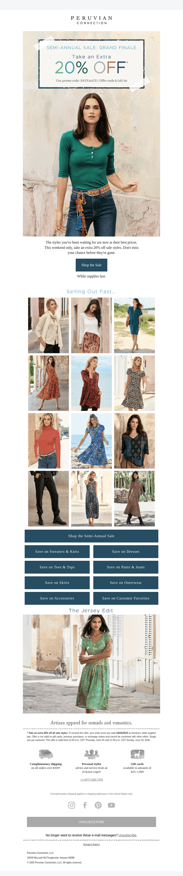 Beloved styles. Rare prices. Not for long.