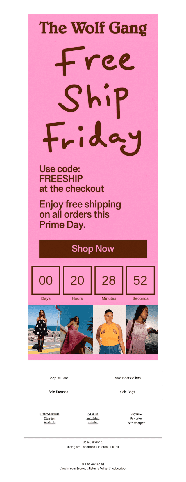 FREE SHIP FRIDAY! 💥 Today only!