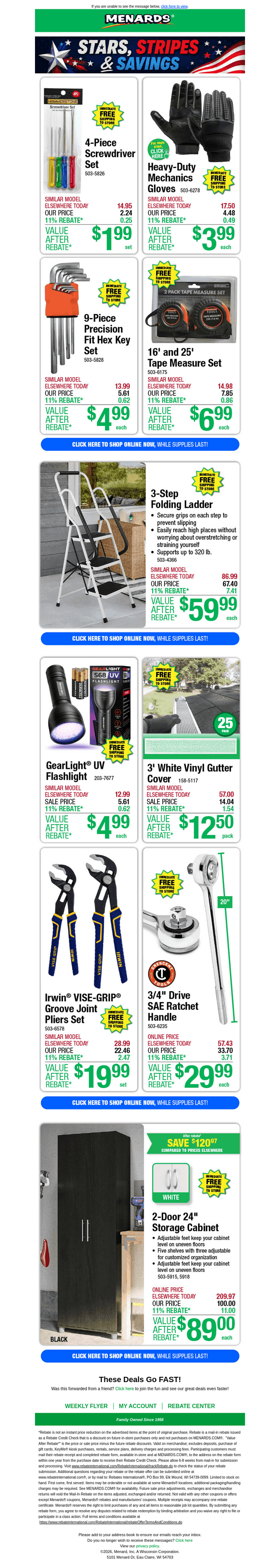 4-Piece Screwdriver Set ONLY $1.99 After Rebate*!