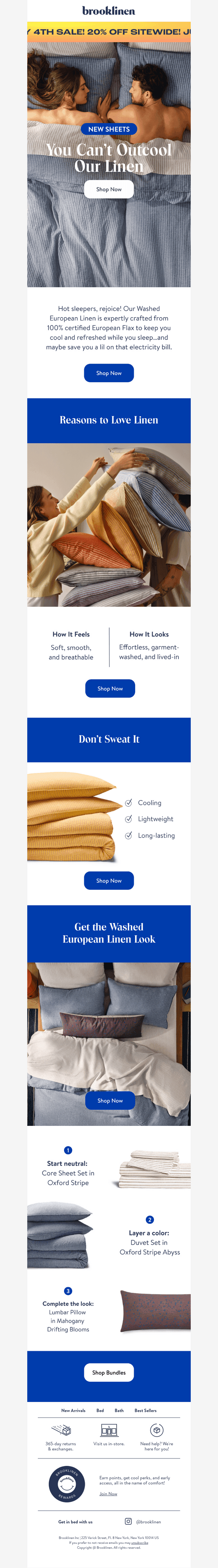 Brooklinen email from Fri, Jun 26, 2026