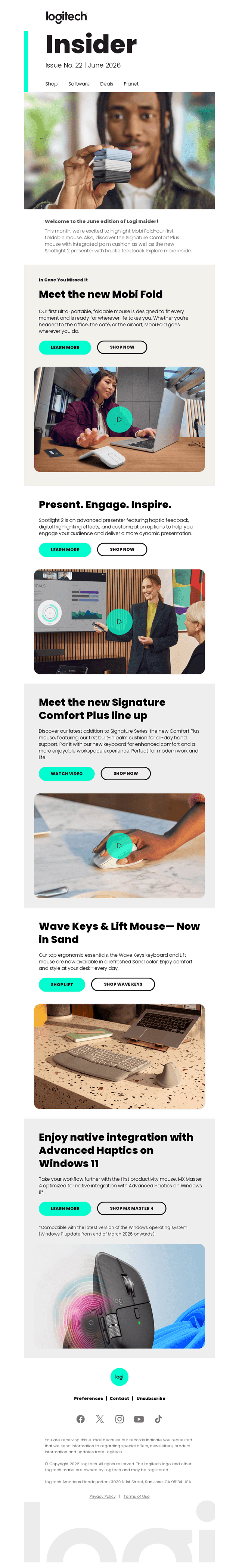 Logitech email from Fri, Jun 26, 2026
