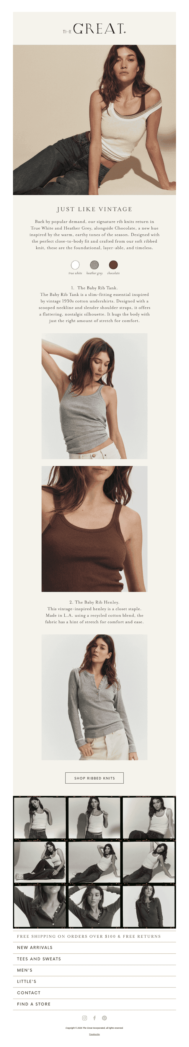 Rib Knits Are Back. And Perfect.