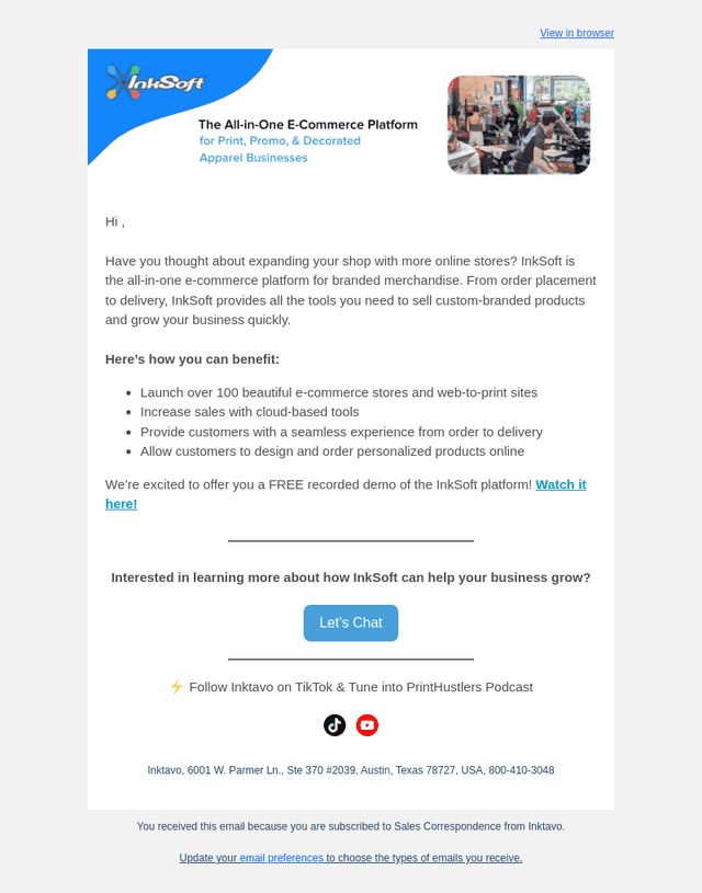 Unlock Growth with InkSoft