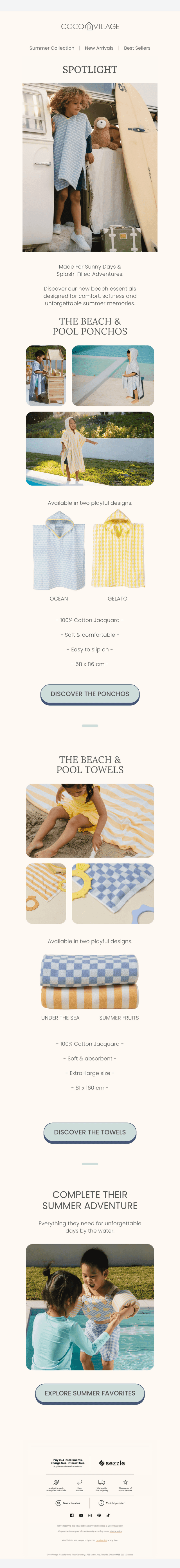 🌊 The Perfect After-Swim Essentials