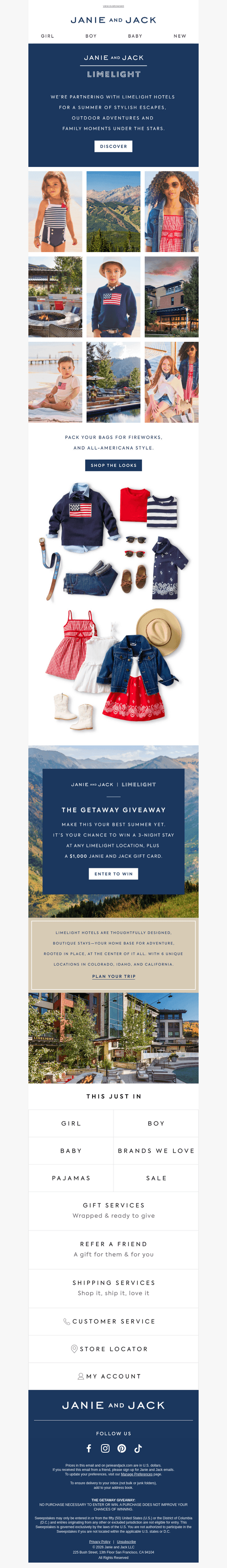 Janie and Jack email from Fri, Jun 26, 2026