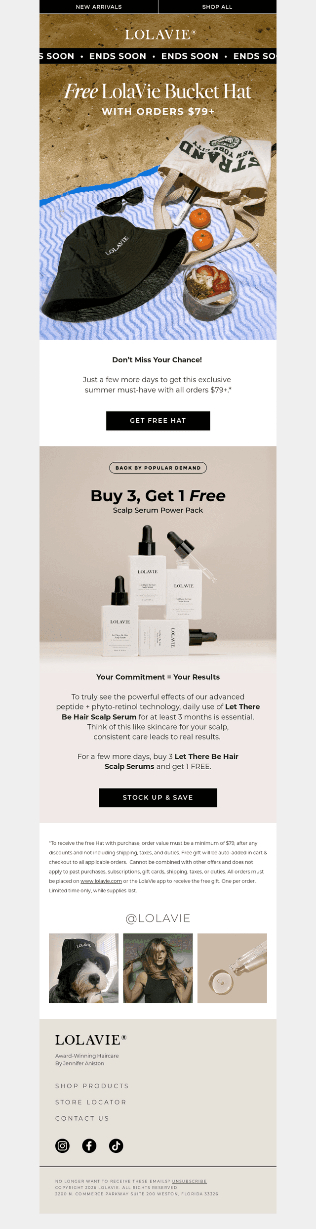 LolaVie email from Sat, Jun 27, 2026