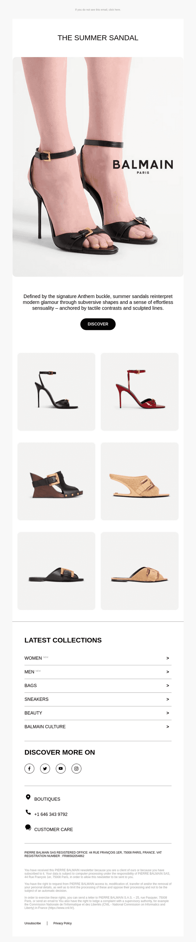 THE SUMMER SANDAL