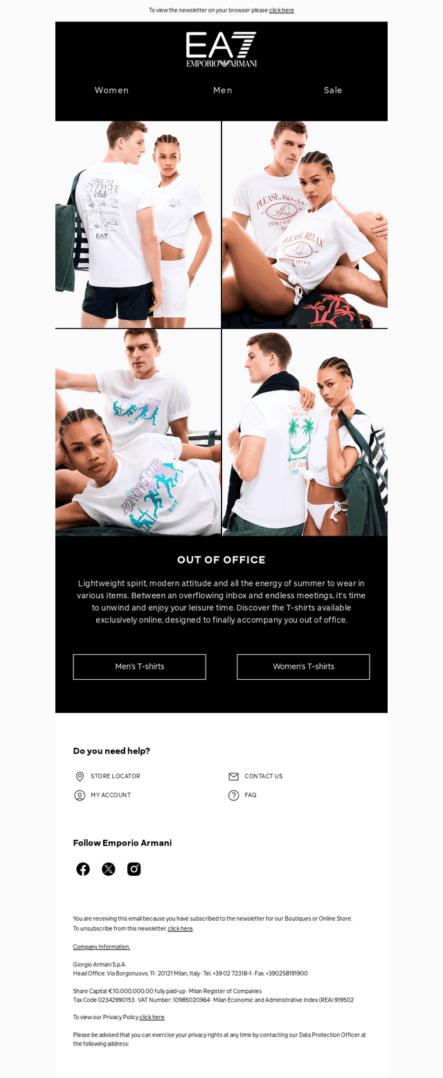 Discover T-shirts for your summer