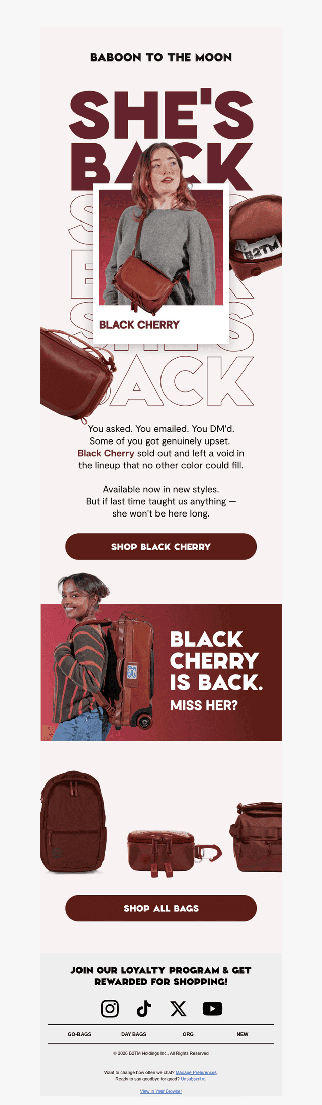 BLACK CHERRY IS BACK! 🖤🍒