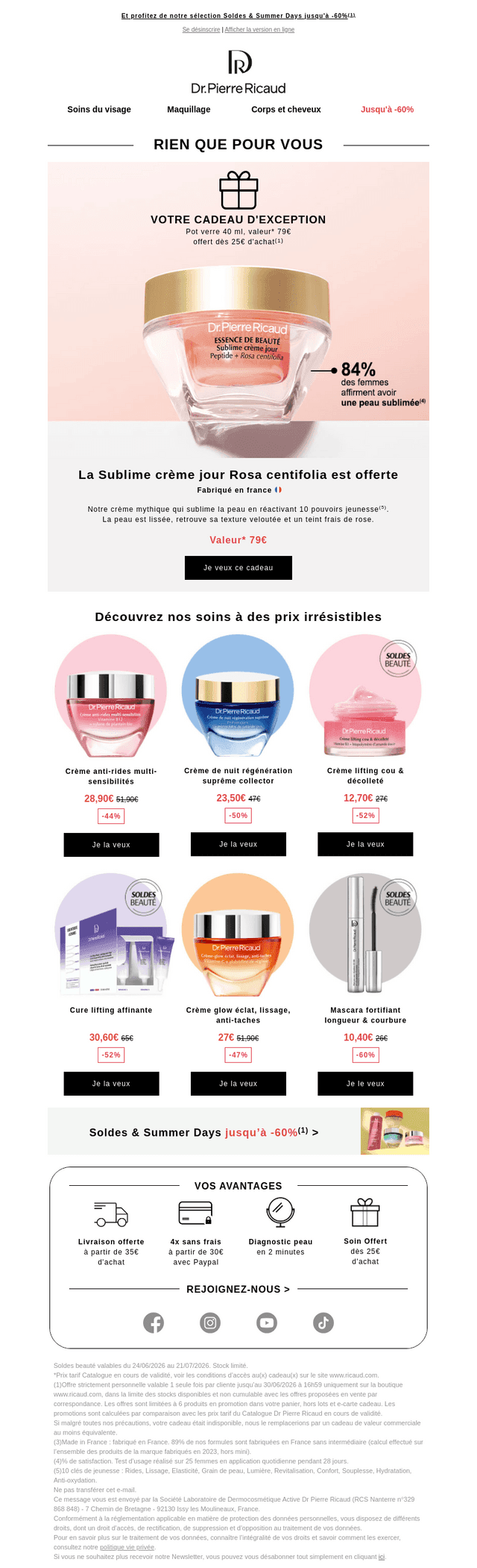 Votre 🎁 d'exception vous attend dans votre panier
