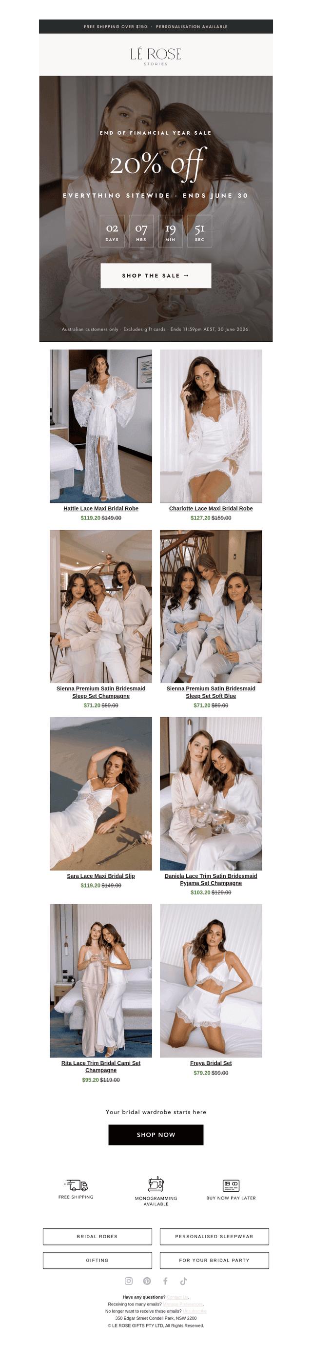 20% Off Storewide