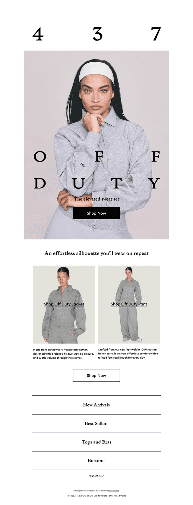 Meet Your Off-Duty Uniform