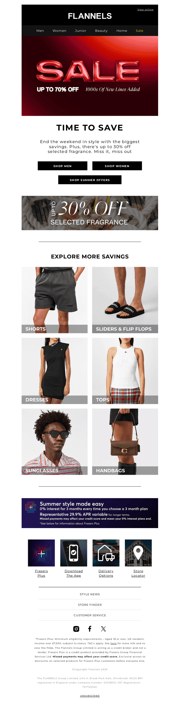 Surprise: Sunday savings