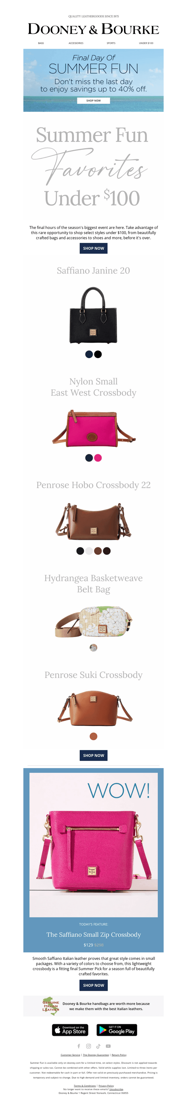 Summer Closing Soon: Styles Under $100