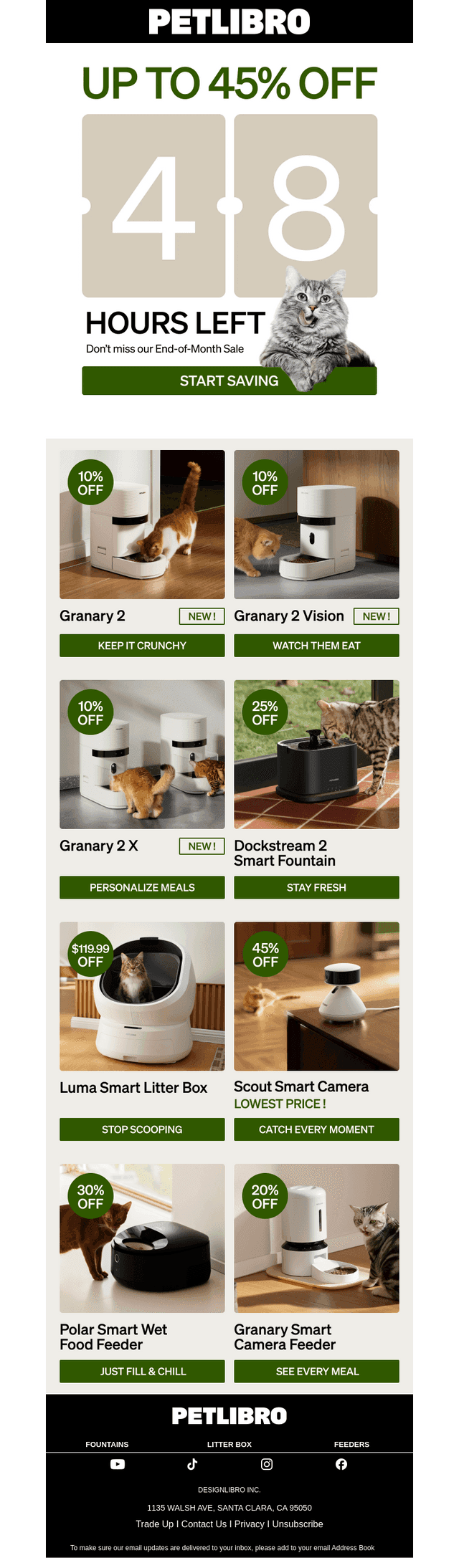 Up to 45% off: 48 hours only