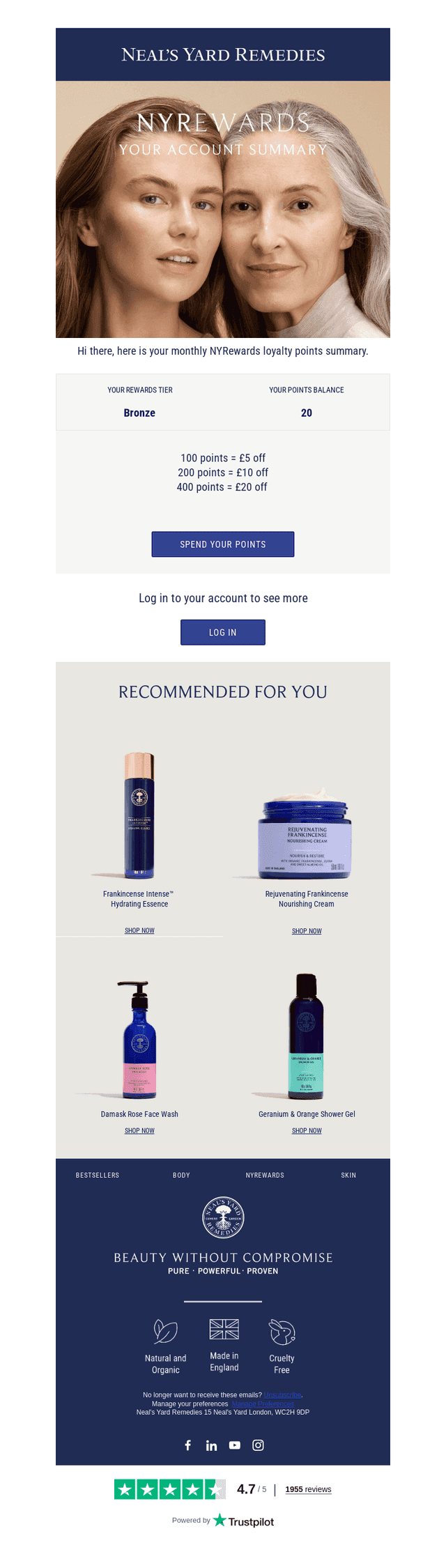 Neal's Yard Remedies email from Mon, Jun 29, 2026