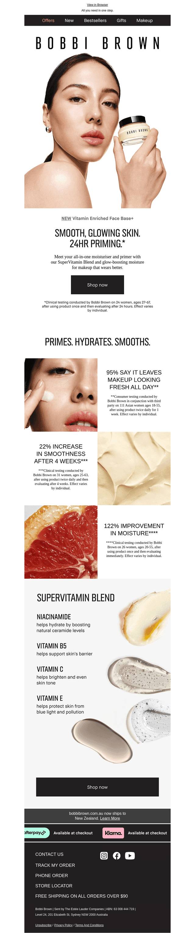 MEET VITAMIN ENRICHED FACE BASE+
