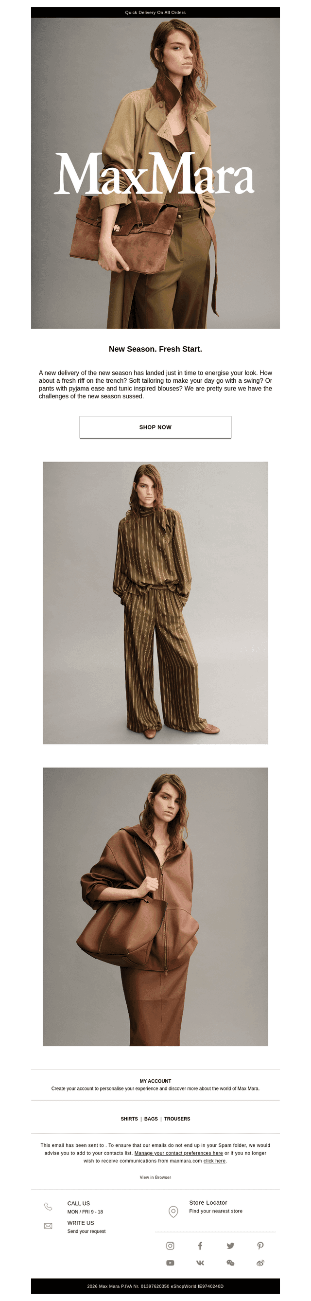 Get ready for the new arrivals