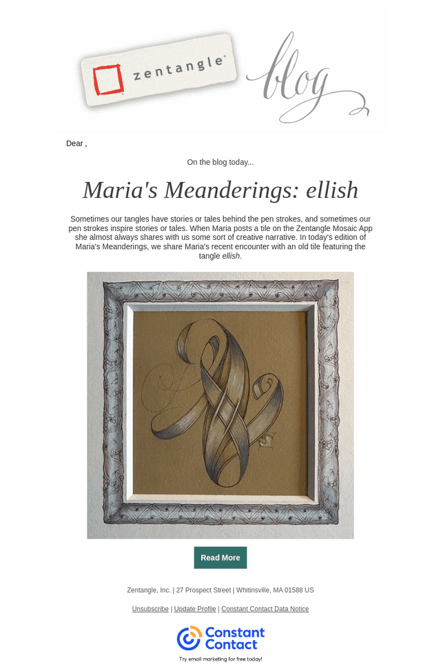 Maria's Meanderings: ellish
